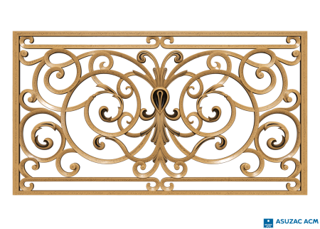 Lorraine cast aluminum balustrade