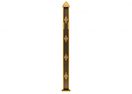 Trụ hàng rào cross | PIL-161 được thiết kế từ ý tưởng hoa văn họa tiết ở chính giữa, tô đậm nên phong cách giả cổ, gần gũi, quý phái. Ngoài ra sản phẩm được sản xuất từ công nghệ nhôm đúc chân không v-pro hiện tại,...
