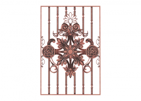 The luxurious die-cast aluminum window frame is designed based on ideas from subtle curving pattern lines, the outside of the pattern is the aluminum bars that create the solidity of your window frame. Aluminum window frame is designed with delicate antique colors, beautiful, ...