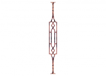 ALUTECK | 110h được thiết theo phong cách uốn lượn đơn giản, nhẹ nhàng, chắc chắn. Sản phẩm nhôm đúc aluteck phù hợp với nhiều kiểu sản phẩm nhôm đúc như : ban công, hàng rào, cầu thang, ô gió,....