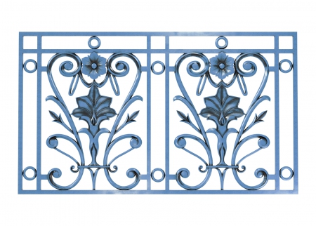 Bell Cast Aluminum Balcony | PAN-764 is manufactured by vacuum sealed aluminum casting process according to V-pro modern technology standards. In addition, Asuzac ACM is also equipped with electrostatic spraying technology to help the product have a more realistic and shiny paint color.