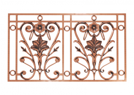 Bell Cast aluminum balcony