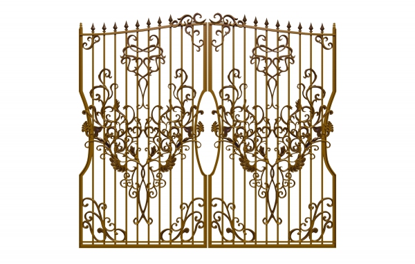 immortal aluminum gate is monolithic cast in the mold from aluminum alloy. Unlike iron and stainless steel gates, most of them are assembled, welded and mass-produced.