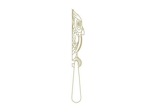 The gate handle with a kingfisher bird pattern is made of cast aluminum alloy that not only fulfills its function but also serves as a decorative item for your home.