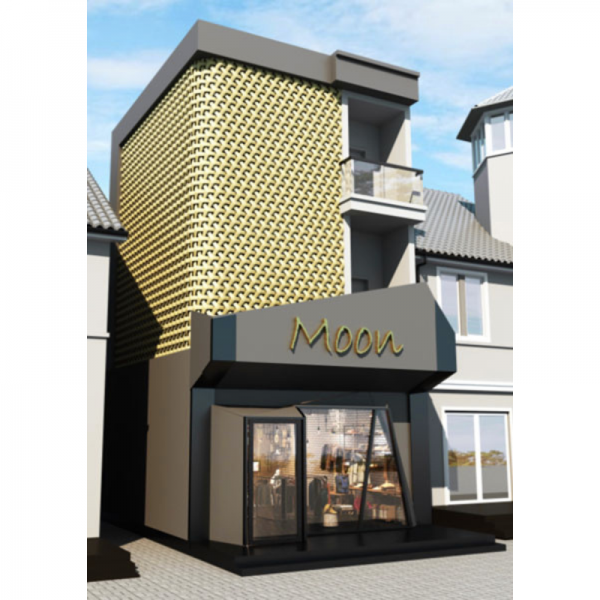 Tấm Ốp Mặt Tiền Nhôm Đúc - 01