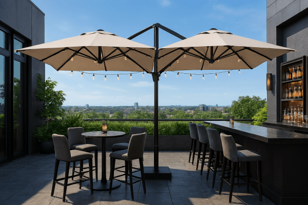 ASUZAC ACM: Ứng Dụng AI Trong Thiết Kế Dù Và Bàn Ghế Nhôm Đúc Cho Không Gian Ngoài Trời Cao Cấp