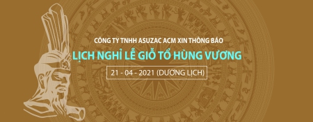 Thông báo lịch nghỉ giỗ tổ hùng vương