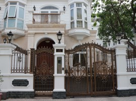 Công trình cổng và cổng nhỏ Luxury năm 2020 tại quận 7