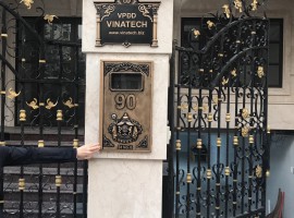 Công trình phụ kiện nhôm đúc tại khu dân cư...