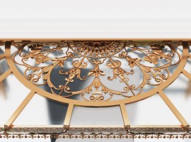 Glass roof project, cast aluminum roof in Hanoi