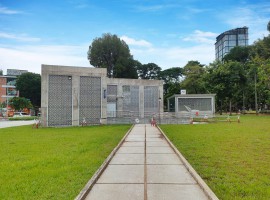 VÁCH HOA VĂN NHÔM ĐÚC Ở METRO BẾN THÀNH - SUỐI...