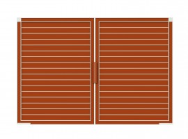 Cổng nhôm đúc Simpler
