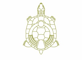 Tay nắm cổng hình con rùa