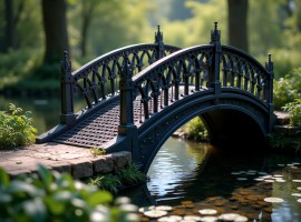 Ai Thiết Kế Cầu Vườn Nhôm Đúc Sang Trọng Và Hiện Đại