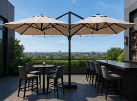 ASUZAC ACM: Ứng Dụng AI Trong Thiết Kế Dù Và Bàn Ghế Nhôm Đúc Cho Không Gian Ngoài Trời Cao Cấp