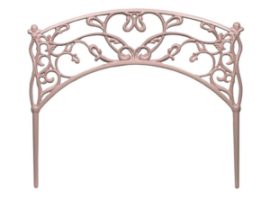 Mini Cast Aluminum Garden Fence