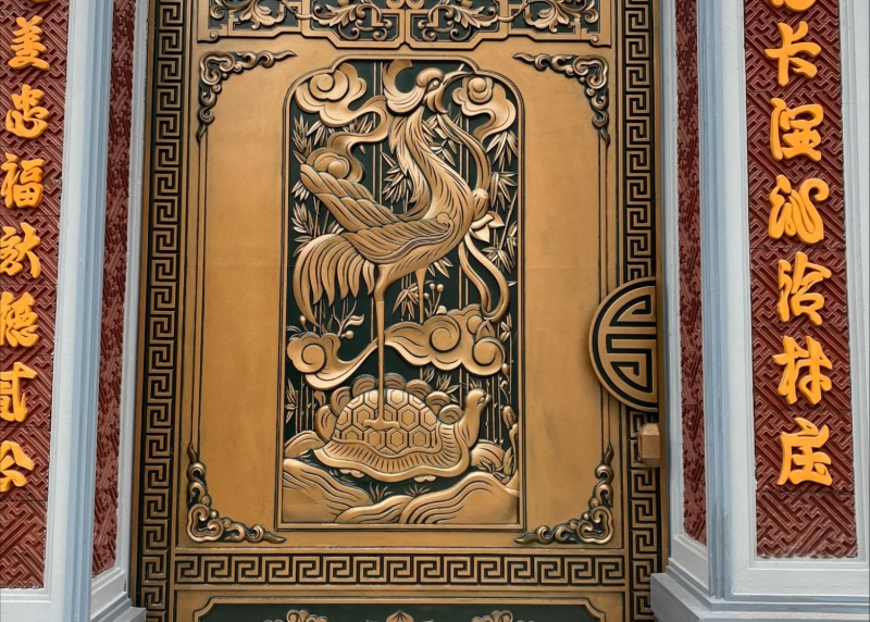 Village gate works in Bac Ninh