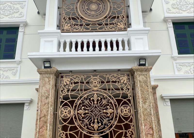 CÔNG TRÌNH Ô GIÓ NHÔM ĐÚC TẠI THANH OAI HÀ NỘI