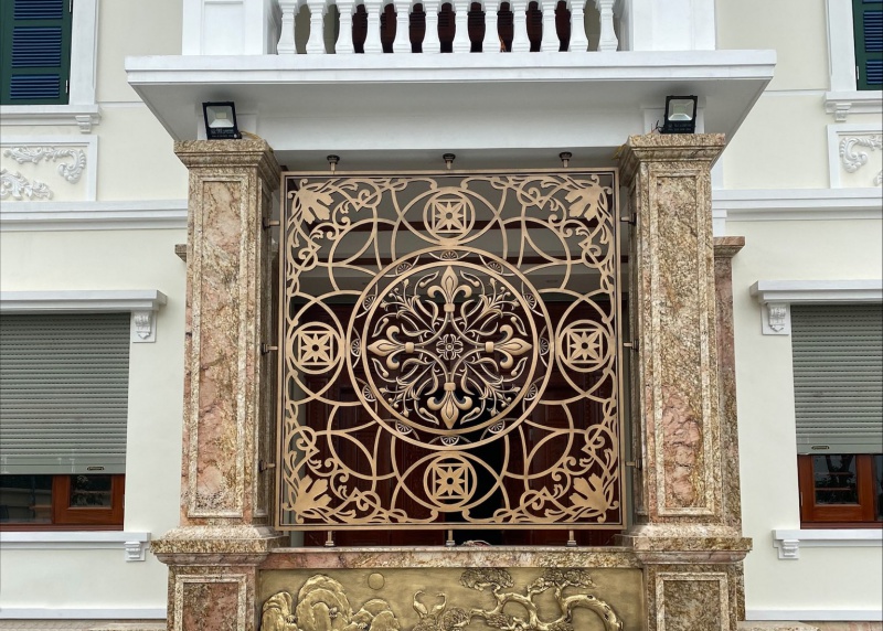 CÔNG TRÌNH Ô GIÓ NHÔM ĐÚC TẠI THANH OAI HÀ NỘI