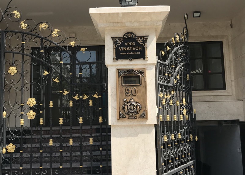 Công trình phụ kiện nhôm đúc tại khu dân cư cityland