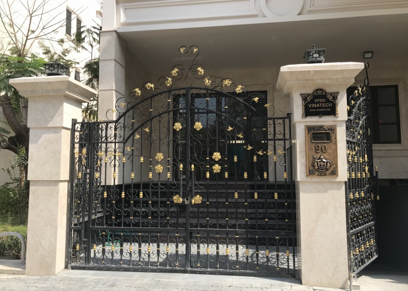 Công trình phụ kiện nhôm đúc tại khu dân cư cityland