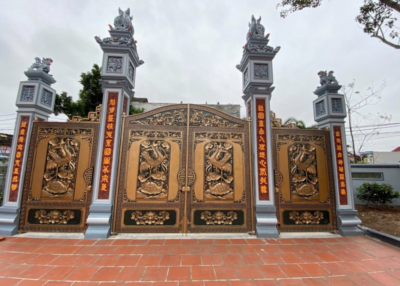 CÔNG TRÌNH CỔNG ĐÌNH LÀNG TẠI QUẾ VÕ BẮC NINH