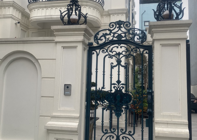 Công trình cổng, ban công, hàng rào nhôm đúc tại Hà Nam