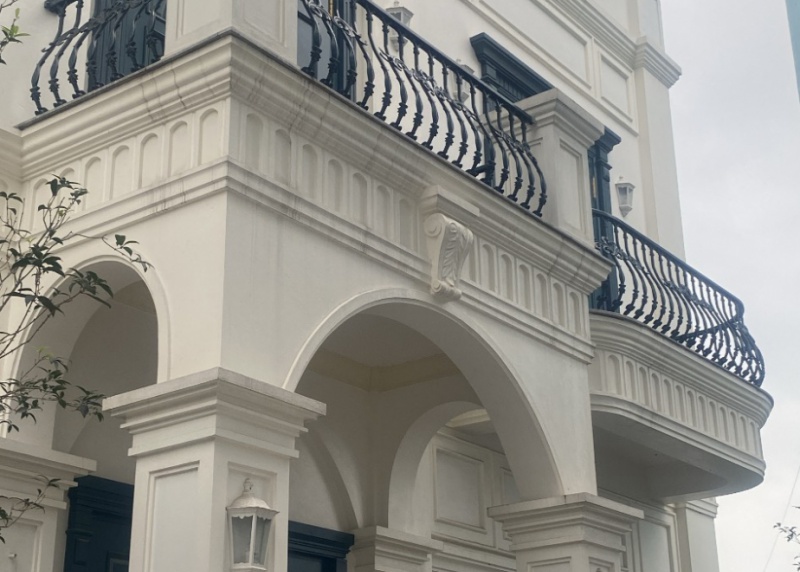 Công trình cổng, ban công, hàng rào nhôm đúc tại Hà Nam