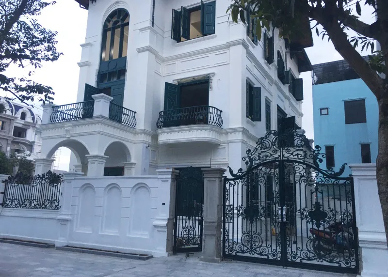 Công trình cổng, ban công, hàng rào nhôm đúc tại Hà Nam