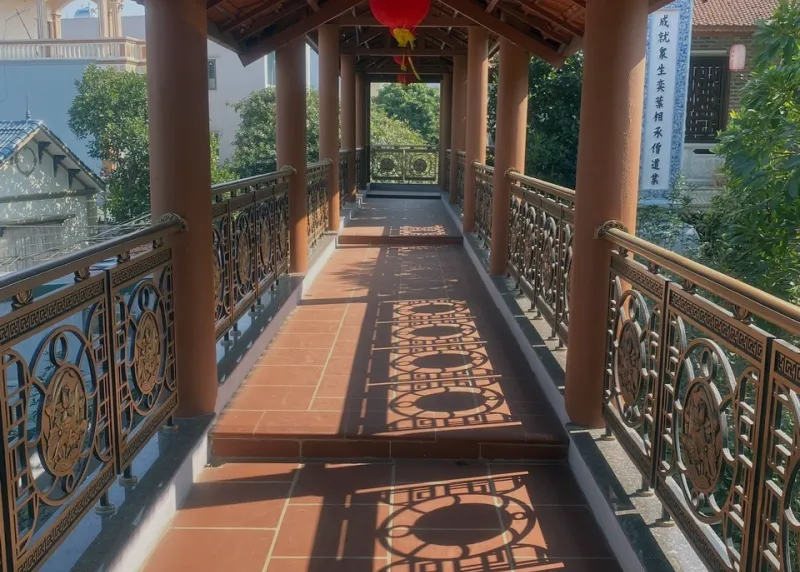 Lotus balcony project at Thien Tue Pagoda