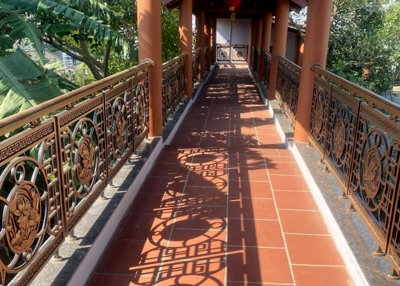 Lotus balcony project at Thien Tue Pagoda