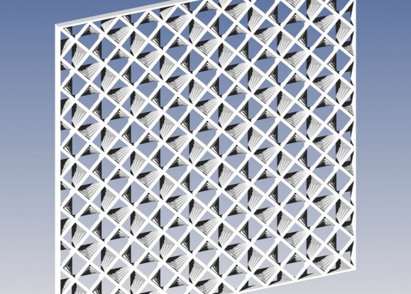 JAPANESE CAST ALUMINUM ROOF COVER