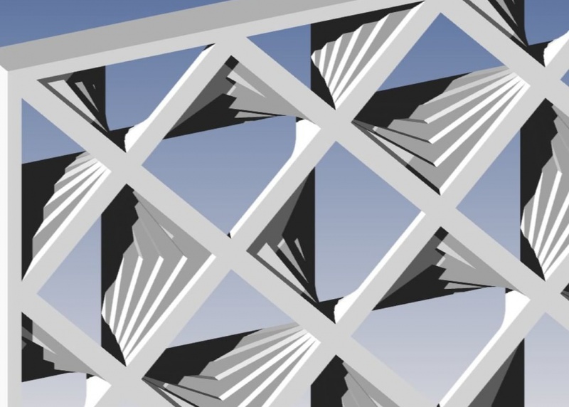 JAPANESE CAST ALUMINUM ROOF COVER