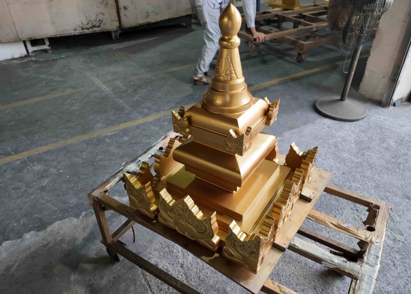 The Stupa of Relics Cast at Tam Chuc Pagoda: A Spiritual Masterpiece from the Hands of Artisan ASUZAC ACM