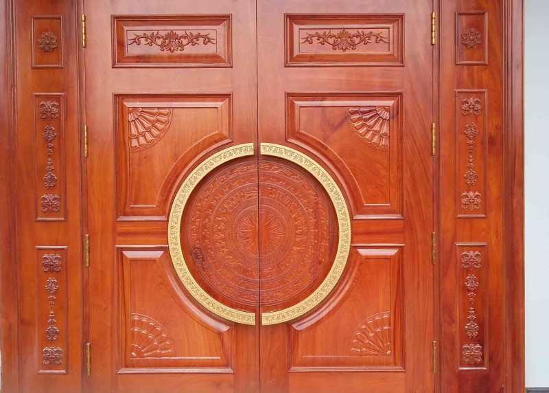 Classic pattern aluminum door handle