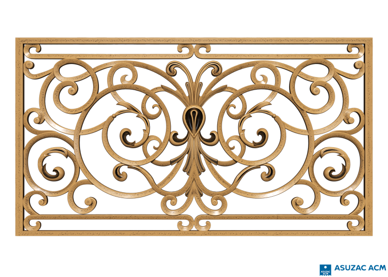 Lorraine cast aluminum balustrade