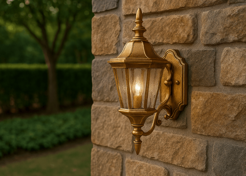 Cast Aluminum Lights Designed...