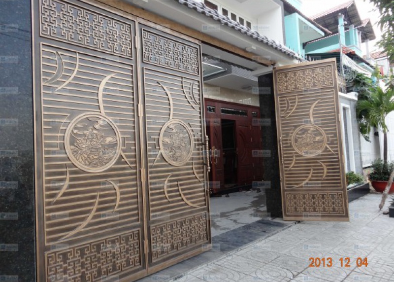 Cổng nhôm đúc 4 cánh PHOENIX